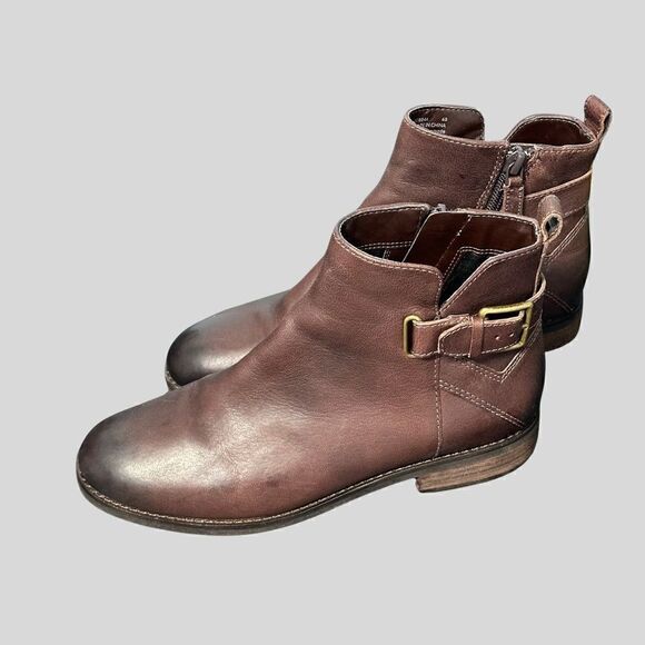 Cole Haan Women's Hollyn Bootie‎ Ankle Boot Size 6 B Leather - Picture 3 of 7